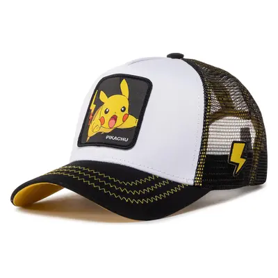 Kšiltovka Capslab Pokemon Pikachu CL/PKM2/1/PIK5 Bílá