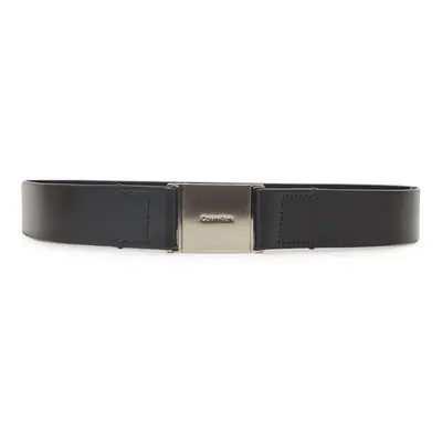 Dámský pásek Calvin Klein Logo Plaque Elasticated Belt 3.0 K60K612931 Černá