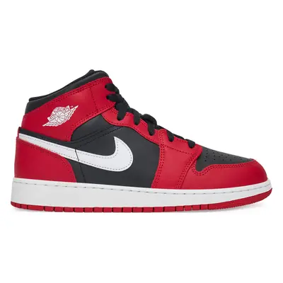 Sneakersy Nike Air Jordan 1 Mid (GS) DQ8423 061 Černá