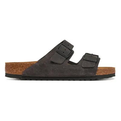 Nazouváky Birkenstock Arizona zamsz 1028603 Šedá