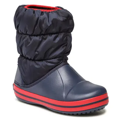 Sněhule Crocs Winter Puff Boot K 14613-435 Tmavomodrá