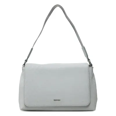 Kabelka Calvin Klein Ck Must Satchel_Mono K60K613181 Šedá