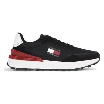 Sneakersy Tommy Jeans Tjm Technical Runner EM0EM01265 Černá