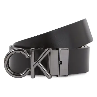 Pánský pásek Calvin Klein Gs 2 Buckles 1 Strap Belt Set K50K511027 Černá