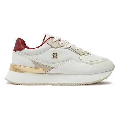 Sneakersy Tommy Hilfiger Chic Chunky Runner FW0FW08203 Écru