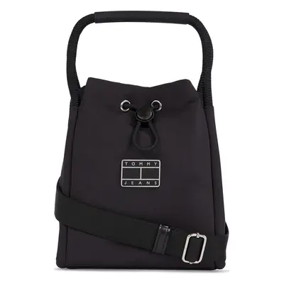 Kabelka Tommy Jeans Tjw Summer Festival Bucket Bag AW0AW14963 Černá