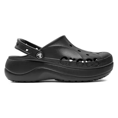 Nazouváky Crocs Baya Platform Clog 208186-001 Černá