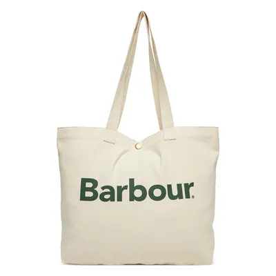 Taška Barbour Logo Tote Bag UBA0733GN71 Écru