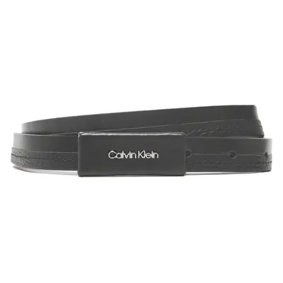 Dámský pásek Calvin Klein Daily Dressed Plaque 2cm Belt K60K610499 Černá