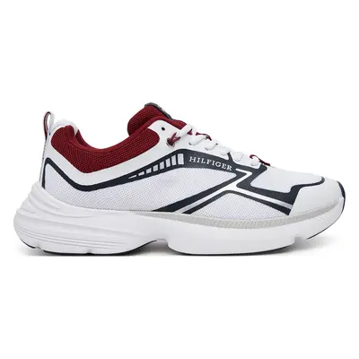 Sneakersy Tommy Hilfiger Th Dynafast Tech FM0FM05450 Bílá