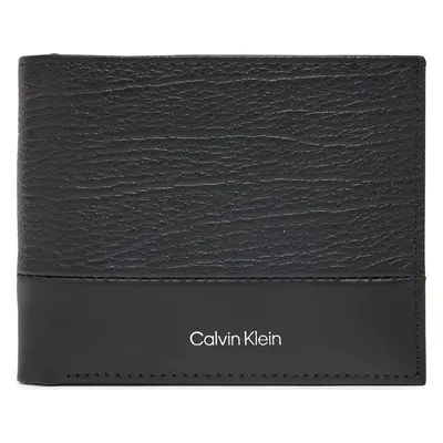 Pánská peněženka Calvin Klein Subtle Mix Bifold 5Cc W/Coin K50K512858 Černá