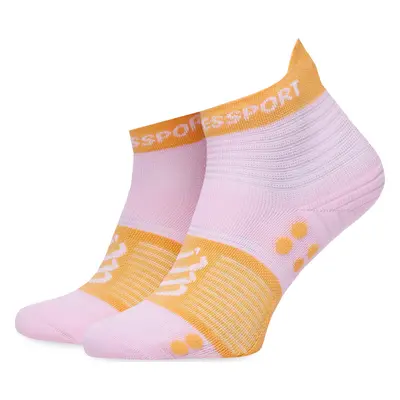 Nízké ponožky Unisex Compressport Pro Racing V4.0 Run Low XU00047B Oranžová