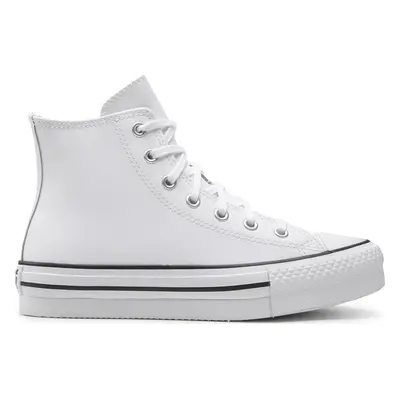 Plátěnky Converse Ctas Eva Lift Hi A02486C Bílá