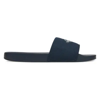 Nazouváky Calvin Klein Jeans Slide Monogram Cv YM0YM01271 Tmavomodrá