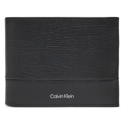 Pánská peněženka Calvin Klein Subtle Mix Trifold 10Cc W/Coin K50K512847 Černá