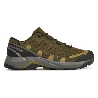 Trekingová obuv Salomon X-Adventure Recon Gore Tex L47813200 Zelená