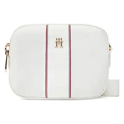 Kabelka Tommy Hilfiger Poppy Camera Bag Corp AW0AW17230 Bílá