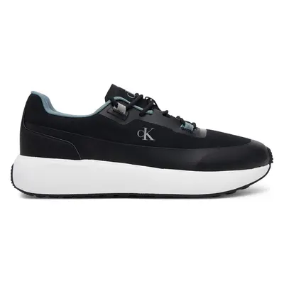 Sneakersy Calvin Klein Jeans Athleisure Runner Tech Ripstop YM0YM01205 Černá