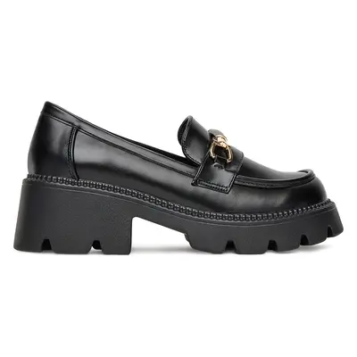 Loafersy DeeZee FBD-20306 Černá