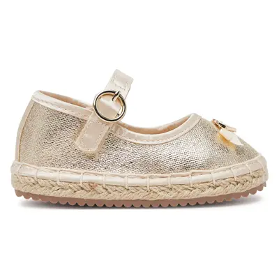 Espadrilky Mayoral 41642 Zlatá