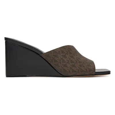 Nazouváky MICHAEL Michael Kors Merriam Wedge 40S5MMMS1B Hnědá