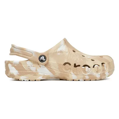 Nazouváky Crocs BAYA MARBLED CLOG 206935-2ZM Béžová