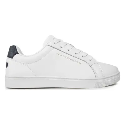 Sneakersy Tommy Hilfiger Essential Cupsole Sneaker FW0FW07687 Bílá