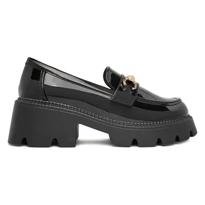 Loafersy DeeZee FBD-20306 Černá