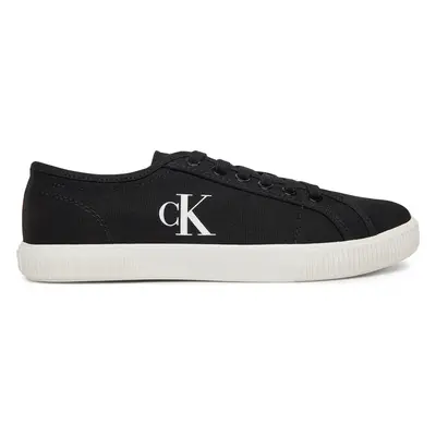 Tenisky Calvin Klein Jeans Ess Vulc Low Cv Mg Wn YW0YW01762 Černá