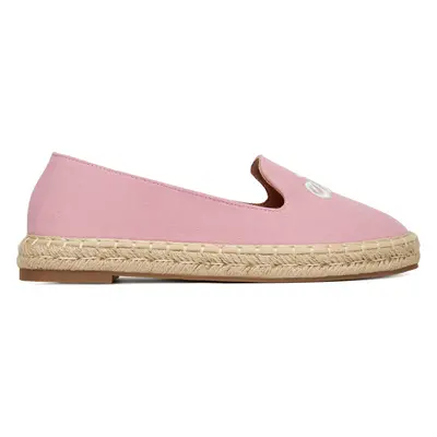 Espadrilky DeeZee 8-266-3 Růžová