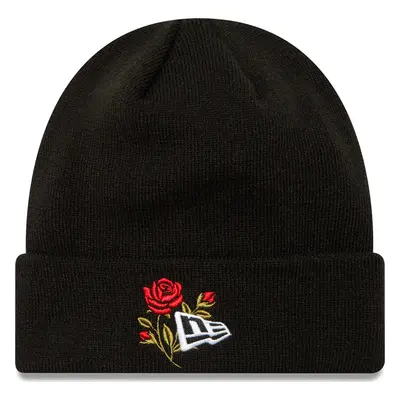 Čepice New Era Rose Icon Cuff Knit Beanie 60580728 Černá