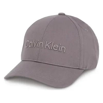 Kšiltovka Calvin Klein Embroidery Bb Cap K50K505737 Šedá