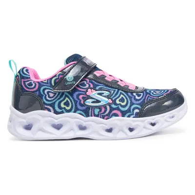 Sneakersy Skechers Heart Lights-Boogie Love 303257L/NVMT Tmavomodrá