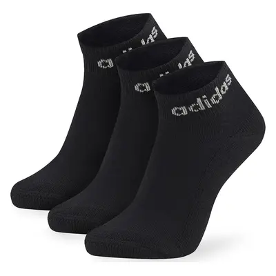 Sada 3 párů nízkých ponožek unisex adidas 3-Pack IC1303 Černá