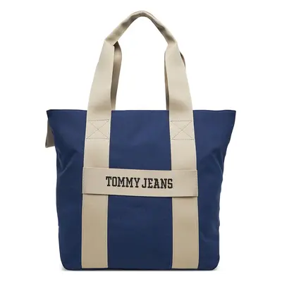 Taška Tommy Jeans Tjm Retro Cool Tote AM0AM13278 Tmavomodrá