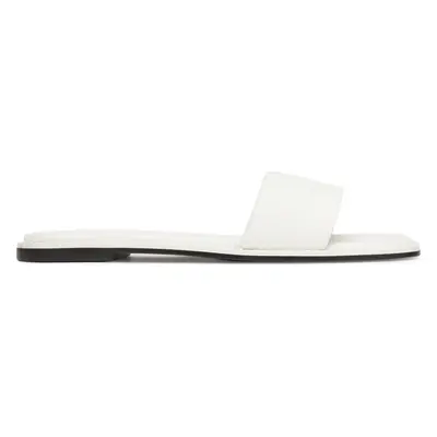 Nazouváky Calvin Klein Flat Slide - He HW0HW02378 Bílá