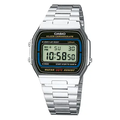 Hodinky Casio Vintage A164WA-1VES Stříbrná