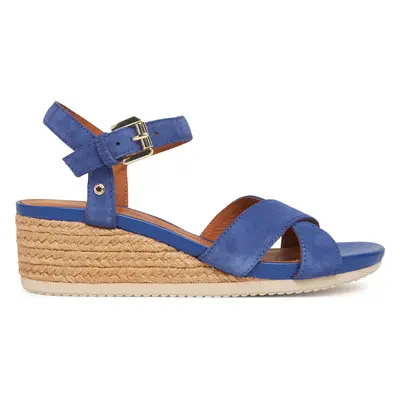 Espadrilky Geox D Ischia Corda D55HHB 00020 C4028 Modrá