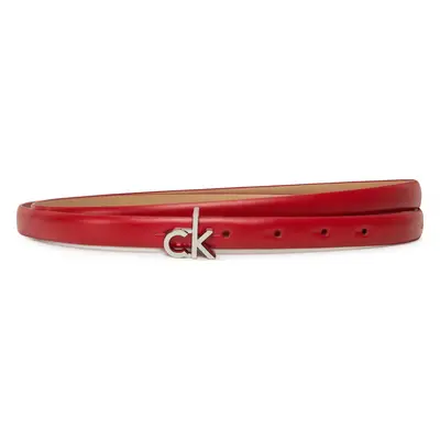 Dámský pásek Calvin Klein Ck Buckle Skinny Belt 1.5 K60K612932 Červená