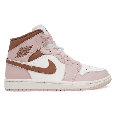 Sneakersy Nike Wmns Air Jordan 1 Mid BQ6472 620 Bílá