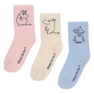 Ponožky Moomin ACCCS-AW24-209MMN (3-pack) Barevná