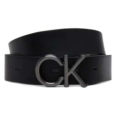 Pánský pásek Calvin Klein Adj/Rev Ck Metal Bombe Mono 35Mm K50K512829 Černá