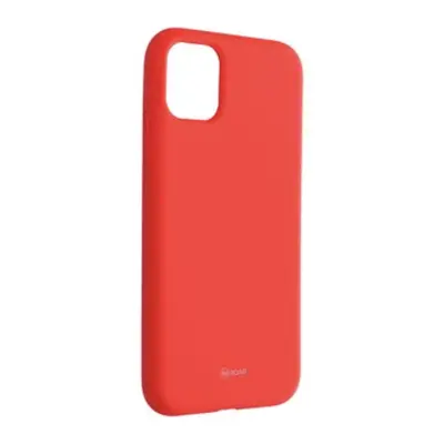 Jelly Case ROAR pro iPhone 11 - broskvově růžová