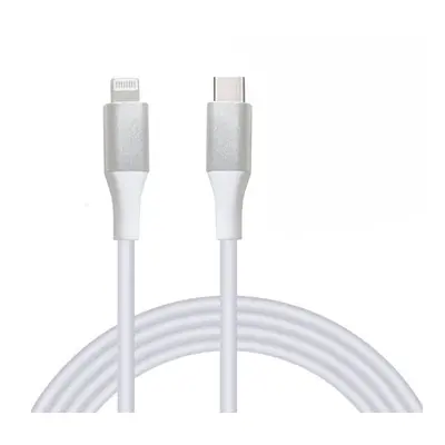 EnviroBest Nabíjecí kabel USB-C / Lightning - 1 metr - 25W, PD - bílý - EGA EC6