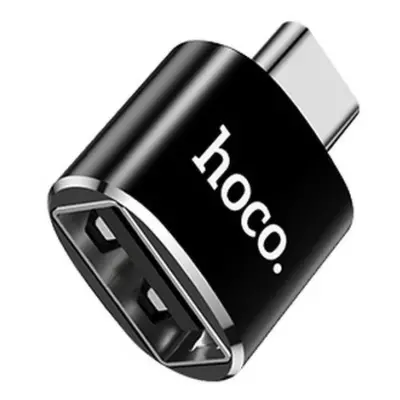 Adaptér z USB-C na USB Hoco UA5 - černý