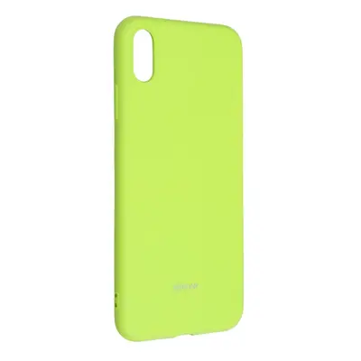 Jelly Case ROAR pro iPhone XS MAX - Limetková