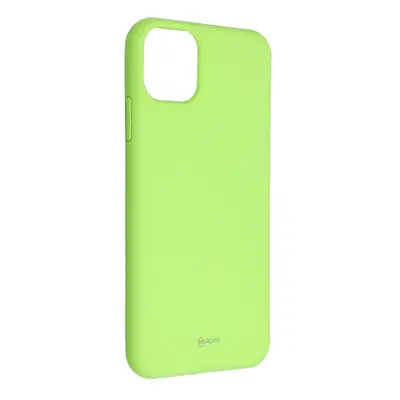 Jelly Case ROAR pro iPhone 11 Pro MAX - Limetková