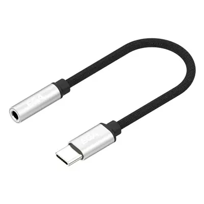 Redukce z USB-C na Jack sluchátkový konektor - EGA Y01 Silver