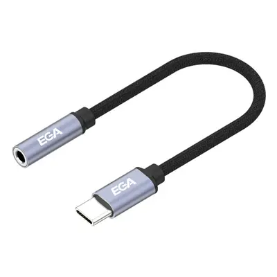 Redukce z USB-C na Jack sluchátkový konektor - EGA Y01 Purple