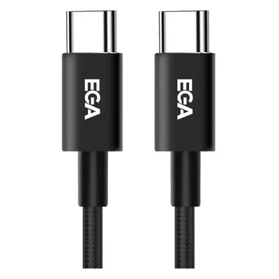 Nabíjecí kabel USB-C/USB-C - 2m - 240W - EGA D902